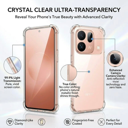 OPPO Find X10 Pro Max Hoesje - Transparant - Anti Shock Back Cover