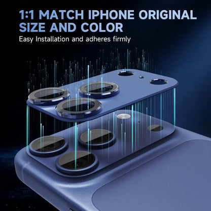 Apple iPhone 17 Pro Max Camera Shield - Dark Blue - 1 Piece