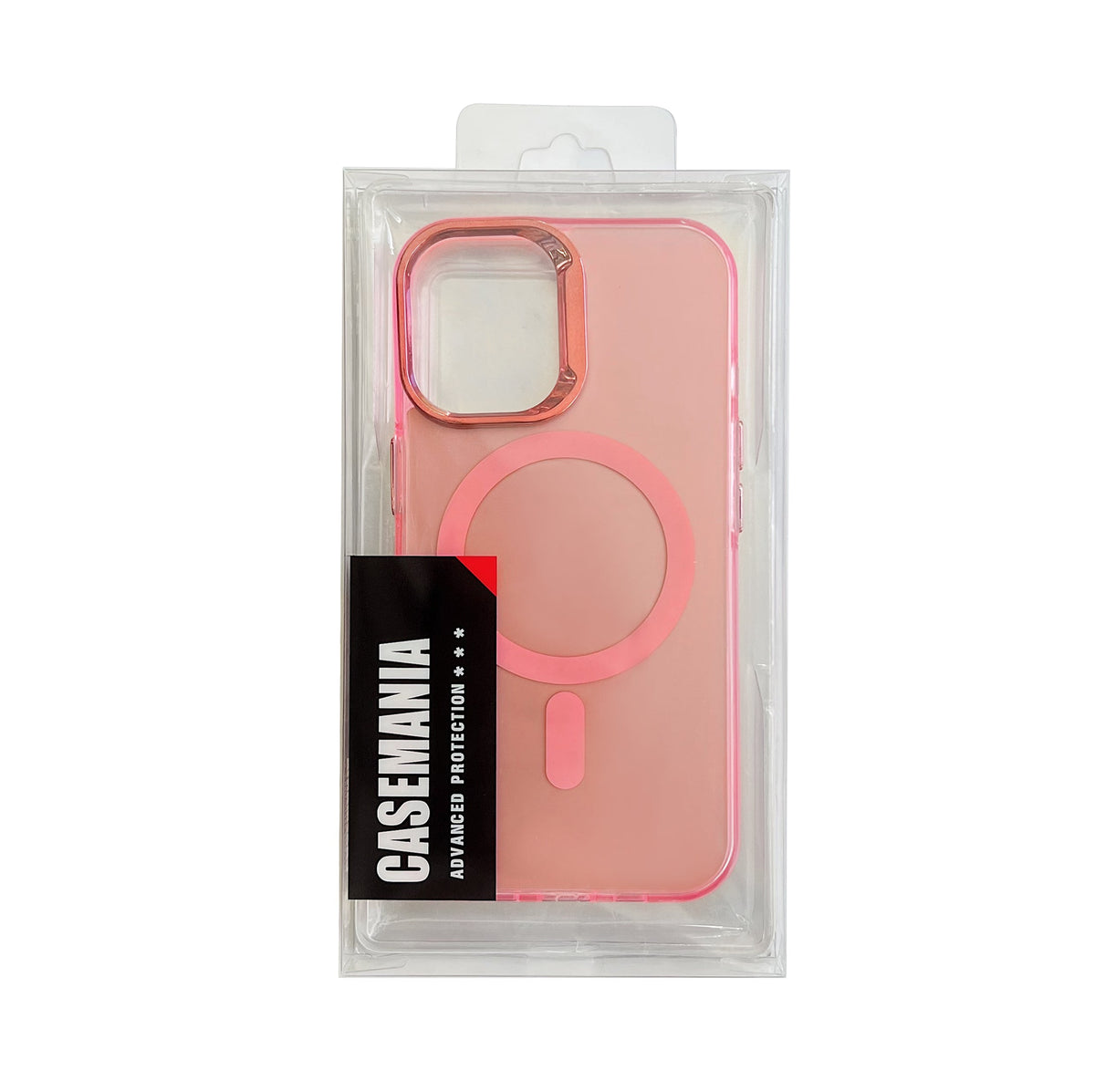 Apple iPhone 16 Hoesje - Roze - Fusion Armor MagSafe Back Cover