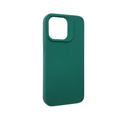Apple iPhone 15 Pro Max Hoesje - Groen - Liquid Siliconen Back Cover met Camerabescherming