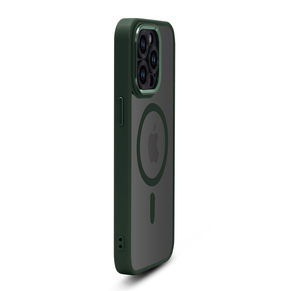 Apple iPhone 12 Pro Hoesje - Groen - Bumper MagSafe Back Cover