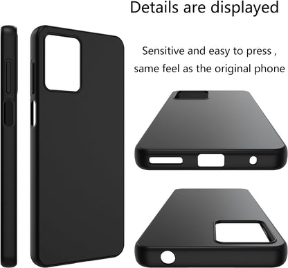 Motorola Moto G14 Hoesje - Zwart - Siliconen Back Cover