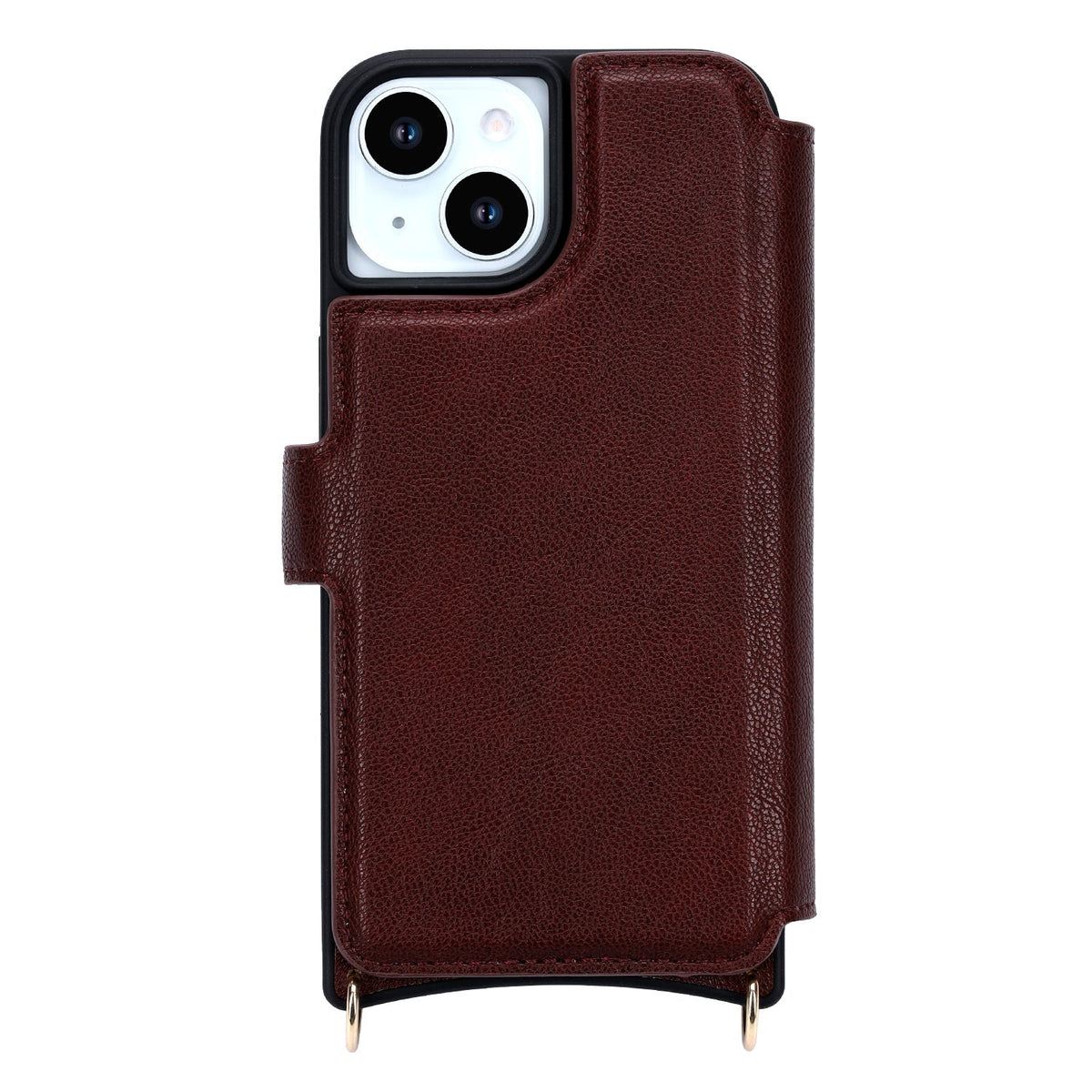 iPhone 15 Hoesje - Wijn Rood - CM Amsterdam Back Cover