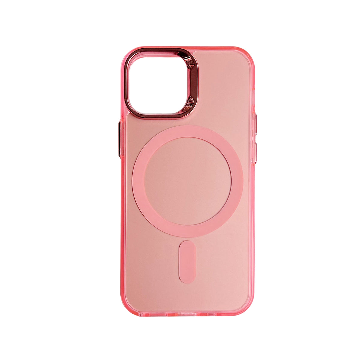 Apple iPhone Xs Hoesje - Roze - Fusion Armor MagSafe Back Cover