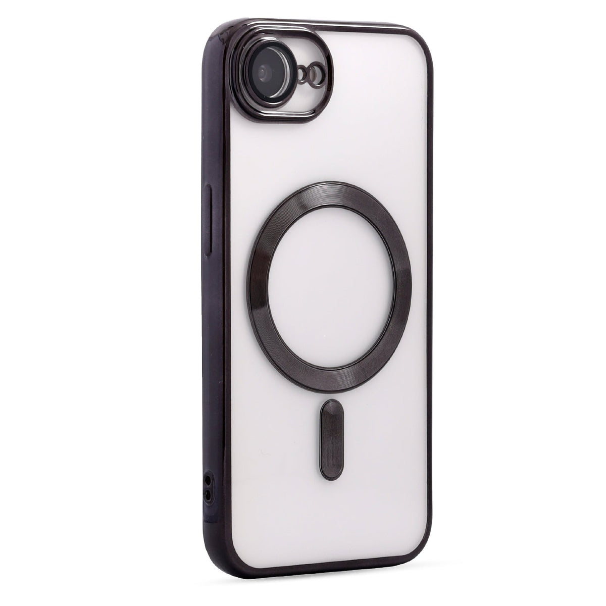 Apple iPhone 16e Hoesje - Zwart - Siliconen MagSafe Back Cover