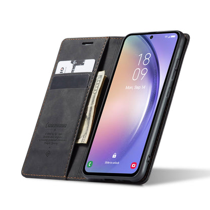 Oppo A18 Hoesje - Charcoal Gray - Dunne Bookcase