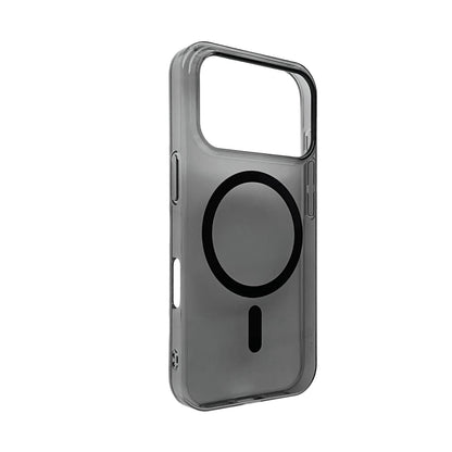 Apple iPhone 17 Pro Hoesje - Zwart - Minimalistic MagSafe Back Cover