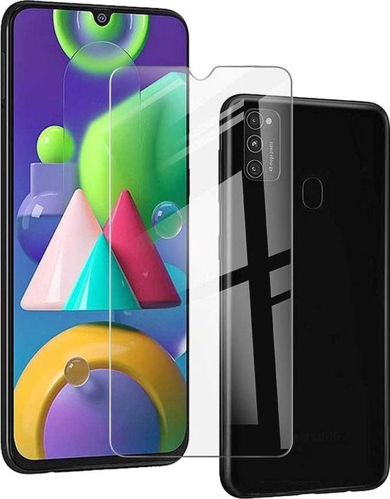 Samsung Galaxy M21 Screenprotector - Tempered Glass - 2 Stuks