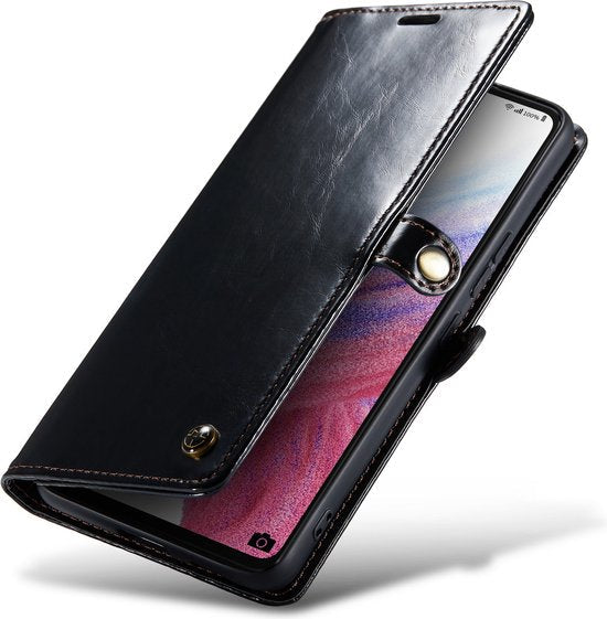 Samsung Galaxy A53 5G Hoesje - Charcoal Gray - Dunne Bookcase