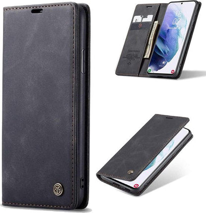 Oppo A94 Hülle - Charcoal Gray - Dünnes Bookcase