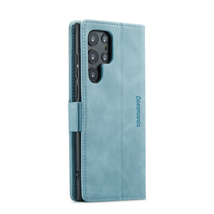 Samsung Galaxy S24 Ultra Case - Aqua Blue - Slim Wallet Case