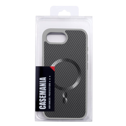 Apple iPhone 17e Hülle - Grau - Carbon-MagSafe-Backcover