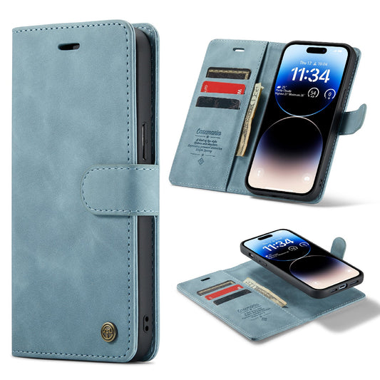Apple iPhone 15 Pro Max Hoesje - Aqua Blue - 2 in 1 Bookcase