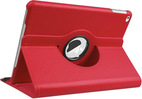 Apple iPad 7 10.2 (2019) Tablet-Hülle - Rot - Drehbare Klapphülle