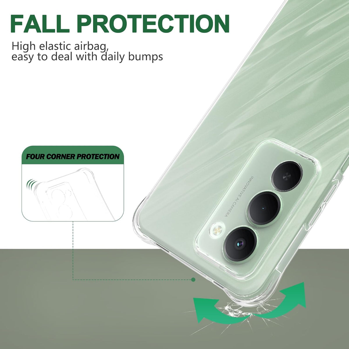 Xiaomi Redmi 15 4G Hoesje - Transparant - Anti-Shock Back Cover