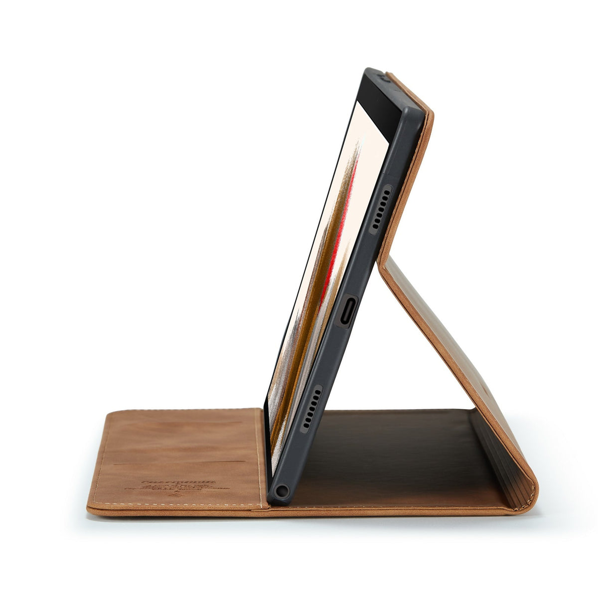 Apple iPad Air 11 (2024) Tablethoes - Sienna Brown - Draaibare Bookcase