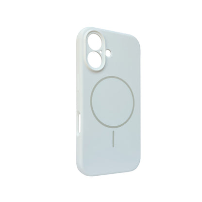 Apple iPhone 16 Plus Hoesje - Wit - Liquid Siliconen MagSafe Back Cover