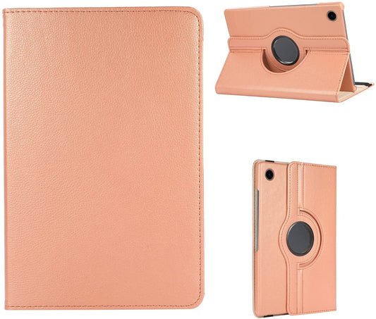 Samsung Galaxy Tab A11 Plus (11 inch 2025) Tablethoes - Rosegoud - Draaibare Bookcase