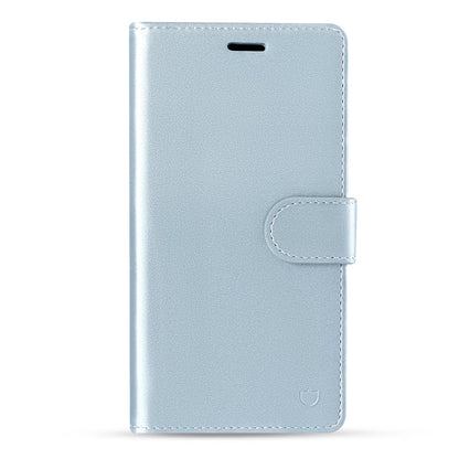 Apple iPhone 18 Pro Hoesje - Baby Blue - 2 in 1 Velvet Bookcase