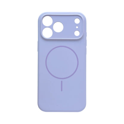 Apple iPhone 18 Pro Max Hoesje - Paars - Zachte Liquid Siliconen MagSafe Back Cover