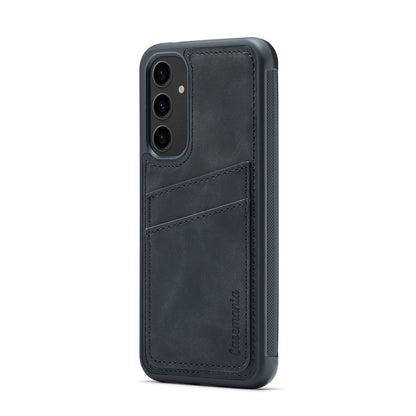 Samsung Galaxy S26 Plus Hoesje - Charcoal Gray - Back Cover met Pasjeshouder