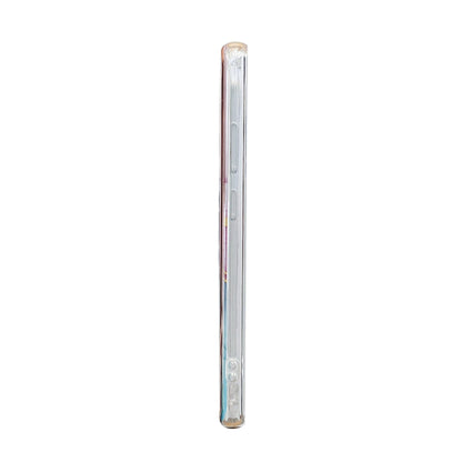 Samsung Galaxy A54 Hoesje - Blauw - Siliconen Marmer Back Cover