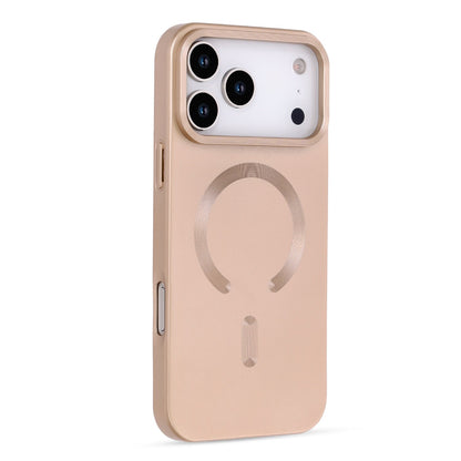 Coque Apple iPhone 18 Pro Max - Or - Étui arrière en silicone mat avec MagSafe