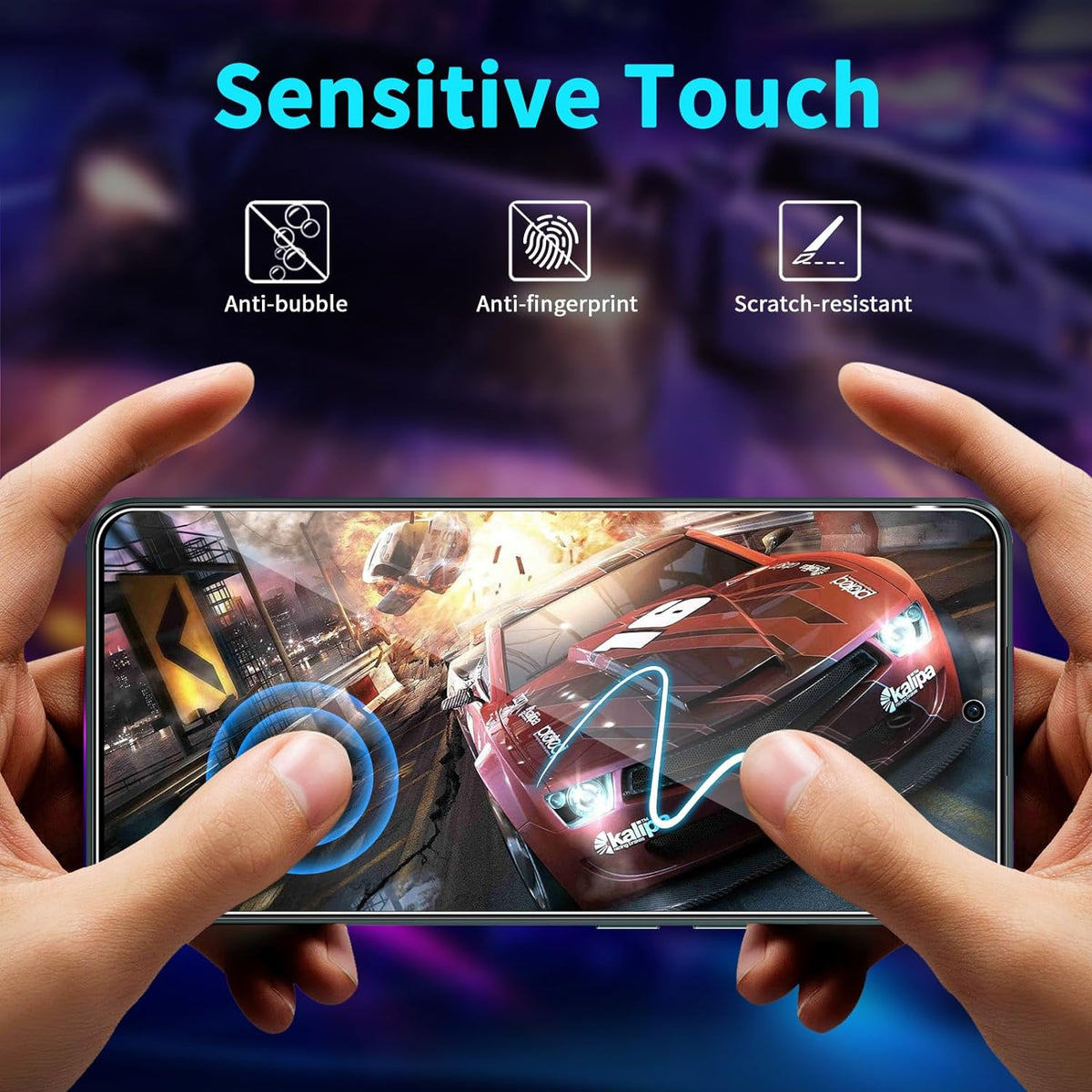 Oppo Reno 11F Panzerglas - Tempered Glass - 5 Stück