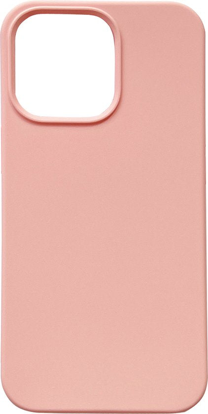 Apple iPhone 13 Pro Hoesje - Roze - Matte Siliconen Back Cover
