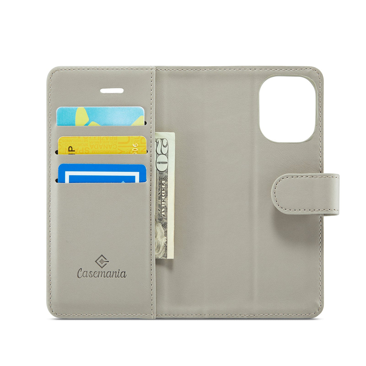 Apple iPhone 16 Plus Case - Smoke Gray - 2-in-1 Wallet Case