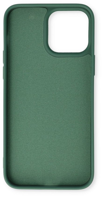 Apple iPhone 13 Pro Max Hoesje - Groen - Siliconen MagSafe Back Cover