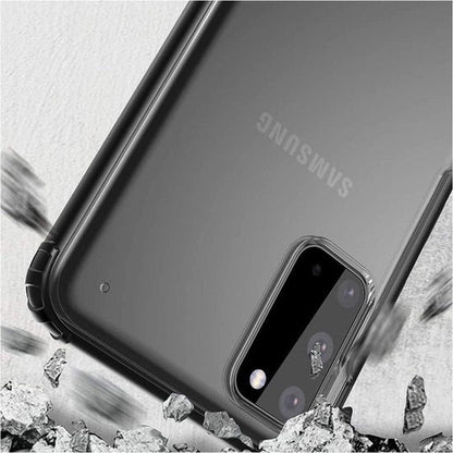 Coque Samsung Galaxy S20 - Noir - Housse arrière antidérapante