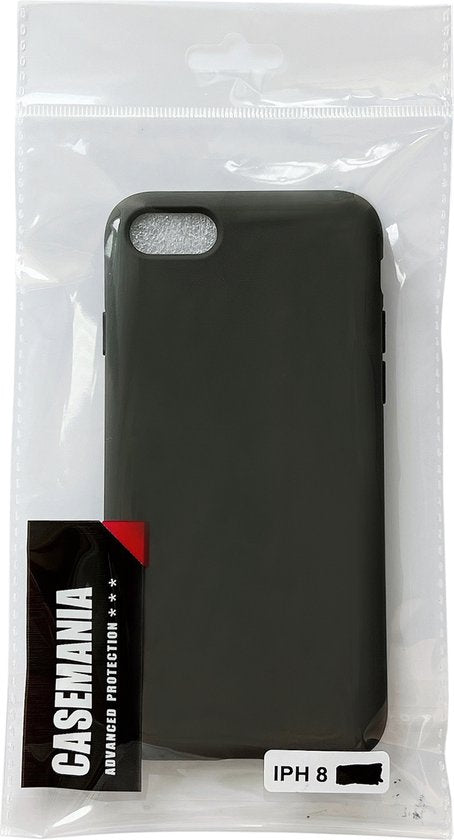 Apple iPhone 7 Hoesje - Grijs - Siliconen Back Cover