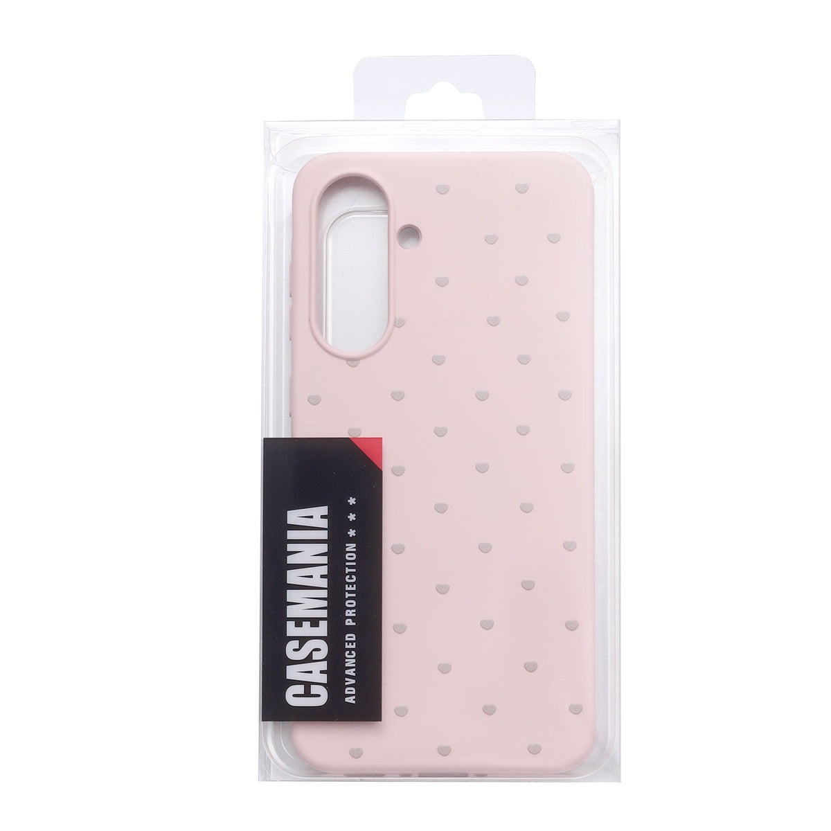 Samsung Galaxy A17 Hoesje - Roze - Hartjes Back Cover