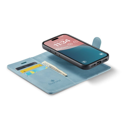 Apple iPhone 16 Hoesje - Aqua Blue - 2 in 1 Bookcase