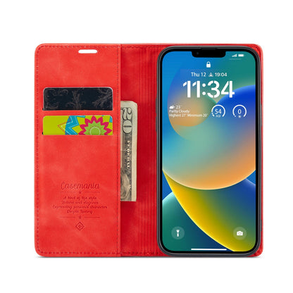 Samsung Galaxy S23 Ultra Hoesje - Crimson Red - Dunne Bookcase