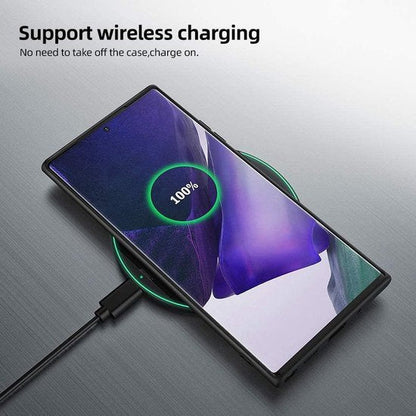 Samsung Galaxy Note 20 Ultra Hoesje - Zwart - Siliconen Back Cover