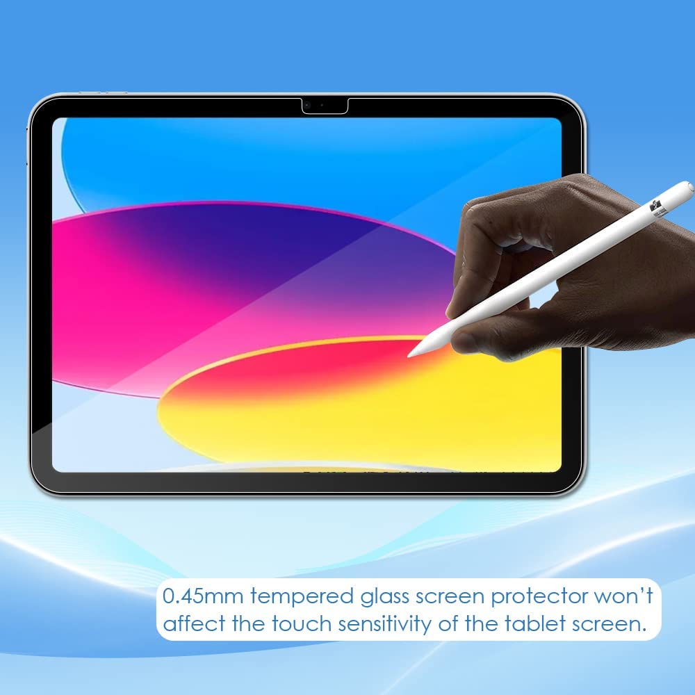 Apple iPad 2025 (11th Gen) / 2022 (10th Gen) Screen Protector - Full Cover - 2 Pieces
