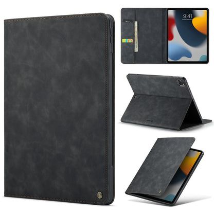 Apple iPad Pro 11 (2024) Tablet-Hülle - Charcoal Gray - Luxus Klapphülle mit Kartenfach