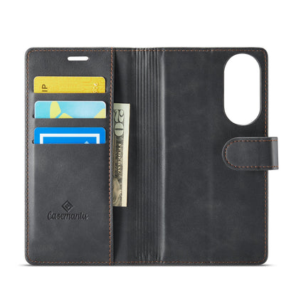 Samsung Galaxy S25 Edge Case - Charcoal Gray - Luxury 2-in-1 MagSafe Wallet Case