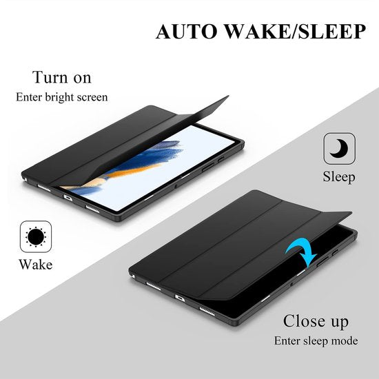Samsung Galaxy Tab A8 2021 Tablethoes - Licht Blauw - Smart Cover