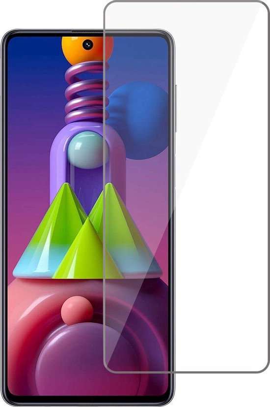 Samsung Galaxy M51 Screenprotector - Tempered Glass - 1 Stuk