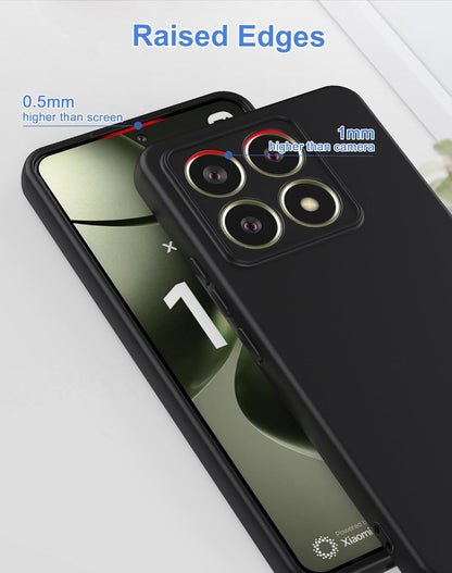 Xiaomi 15T Hoesje - Zwart - Siliconen Back Cover