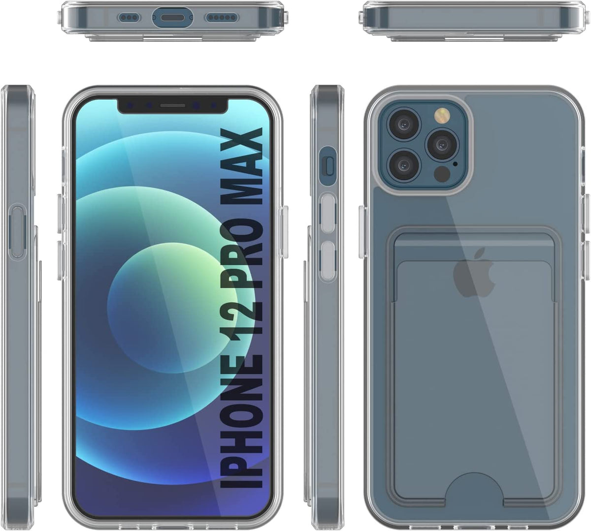 Apple iPhone 12 Pro Max Hoesje - Transparant - Siliconen Back Cover