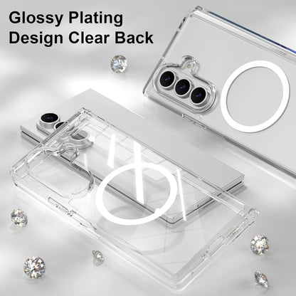 Samsung Galaxy Z Fold 7 Hoesje - Transparant - Anti-Shock MagSafe Back Cover