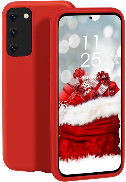 Samsung Galaxy S20 Case - Red - Silicone Back Cover