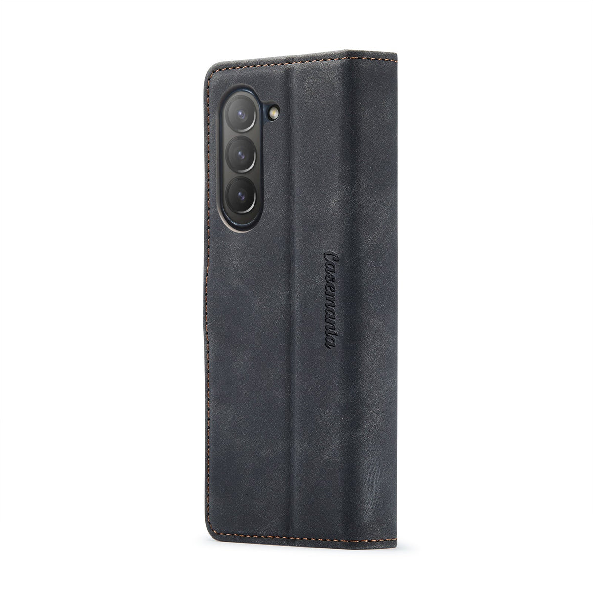 Samsung Galaxy Z Fold 5 Hoesje - Charcoal Gray - Dunne Bookcase