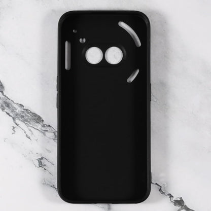 Nothing Phone (2a) Hoesje - Zwart - Siliconen Back Cover