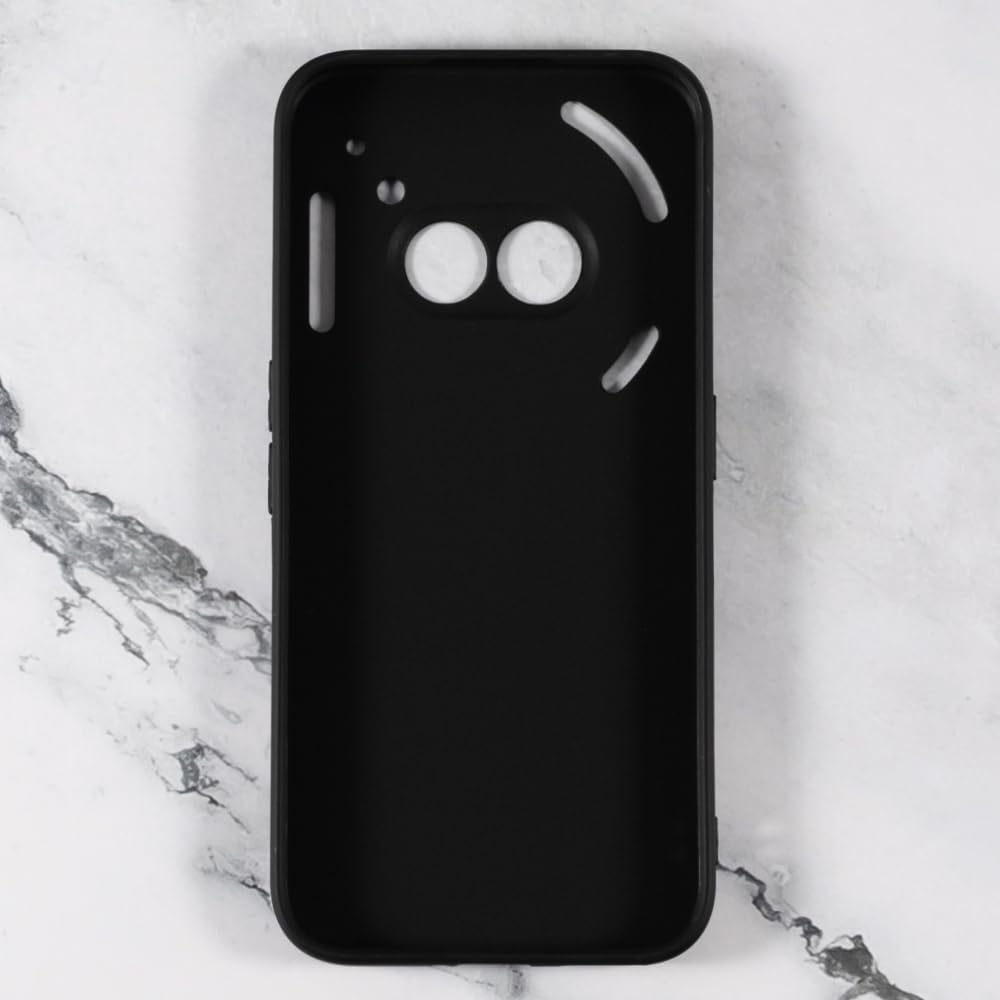 Nothing Phone (2a) Plus Hoesje - Zwart - Siliconen Back Cover