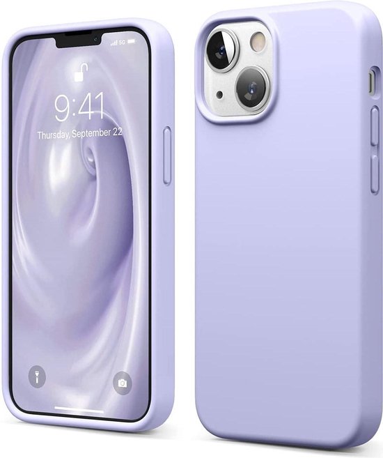 Apple iPhone 13 Mini Hülle - Lila - Silikon-Backcover